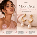 VYRA™ MoonDrop Statement Earrings